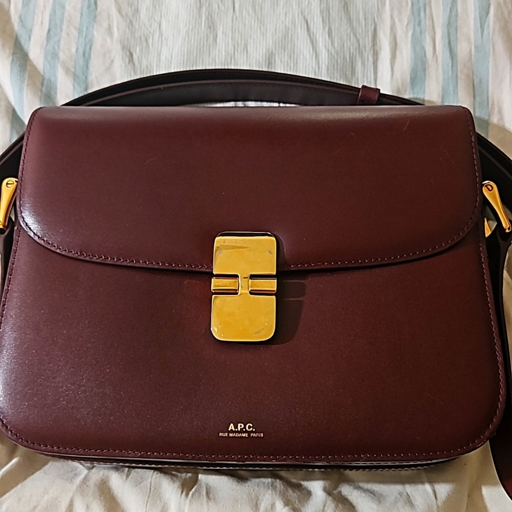 APC Sac Grace cross body bag vino